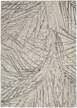 Nourison Rustic Textures Rus17 Ivory/Grey Rugs - Nourison - 99446814913