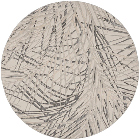 Nourison Rustic Textures Rus17 Ivory/Grey Rugs - Nourison - 99446835864