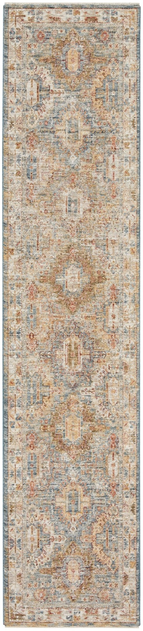 Nourison Sahar Shr01 Blue Rug - Nourison - 99446022417