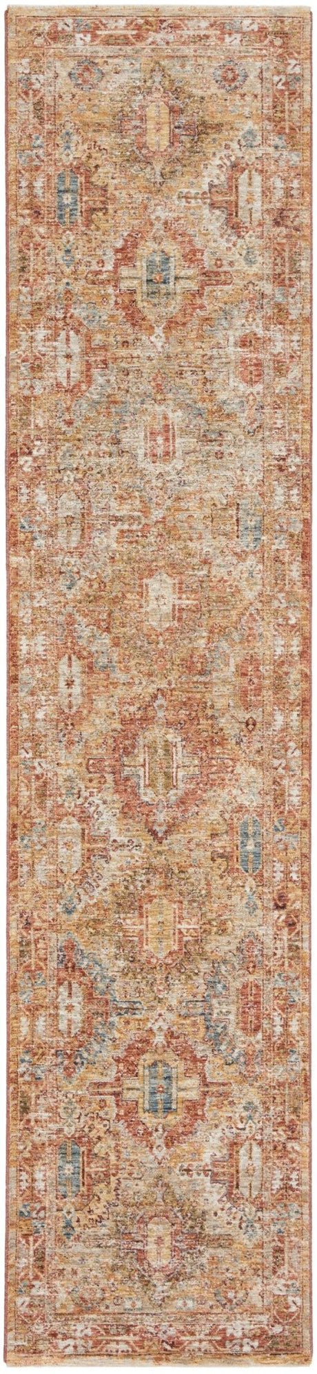 Nourison Sahar Shr01 Rust Rug - Nourison - 99446022424