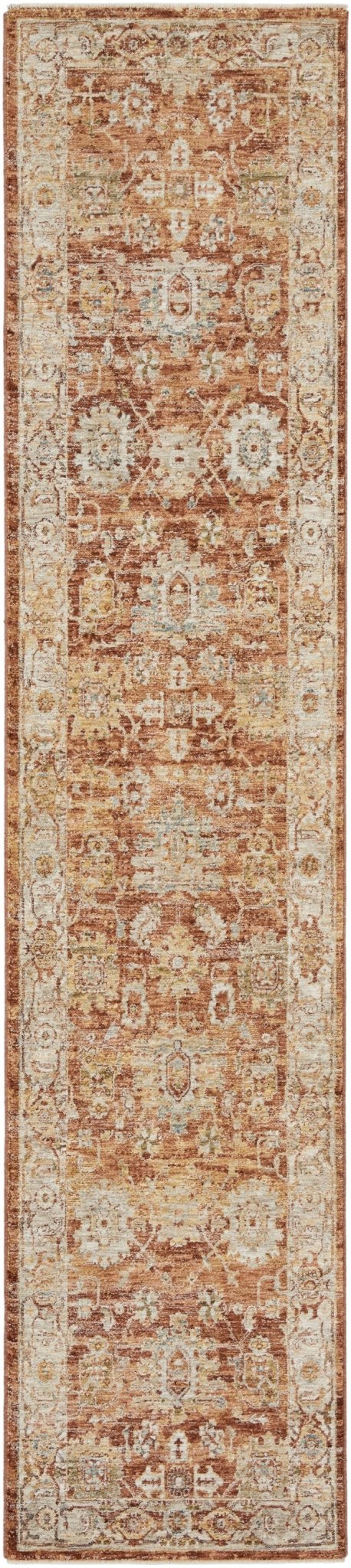 Nourison Sahar Shr02 Rust Rug - Nourison - 99446022516