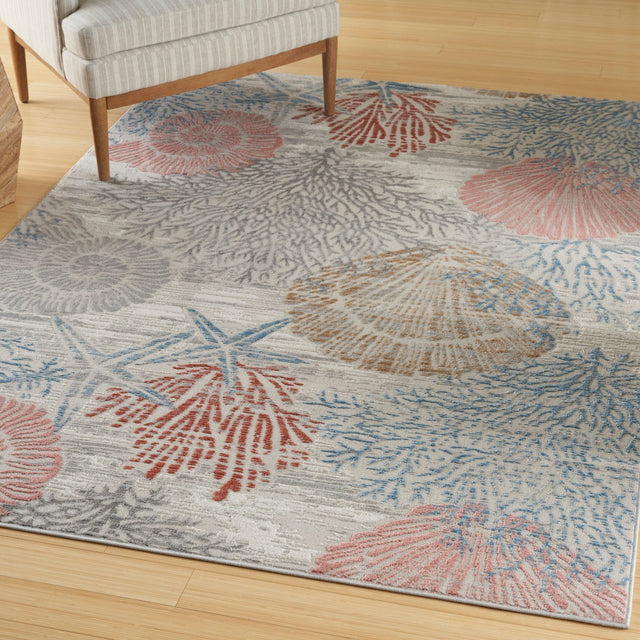 Nourison Seaside Sds04 Multicolor Rug - Nourison - 99446955074