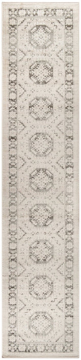 Nourison Serenity Home Srh01 Ivory Grey Rug - Nourison - 99446918154