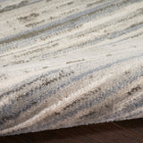 Nourison Serenity Home Srh03 Ivory Grey Blue Rug - Nourison - 99446918406