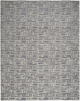 Nourison Serenity Home Srh04 Blue Ivory Rug - Nourison - 99446918604