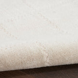 Nourison Serenity Home Srh05 Ivory Cream Rug - Nourison - 99446918789