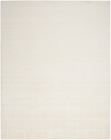 Nourison Serenity Home Srh05 Ivory Cream Rug - Nourison - 99446918796