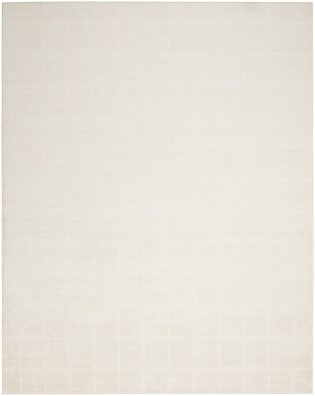 Nourison Serenity Home Srh05 Ivory Cream Rug - Nourison - 99446918796