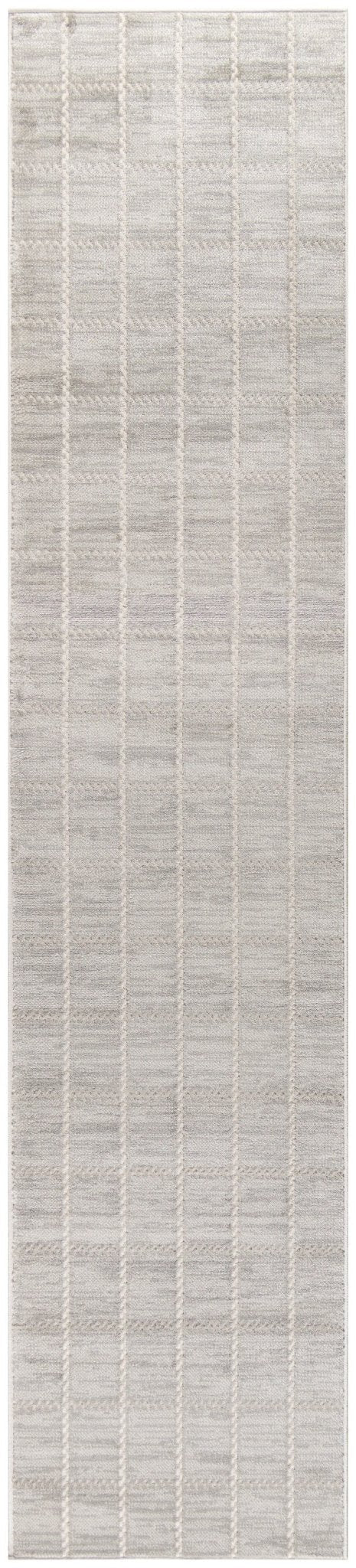 Nourison Serenity Home Srh05 Light Grey Rug - Nourison - 99446918826