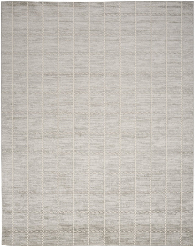 Nourison Serenity Home Srh05 Light Grey Rug - Nourison - 99446918833