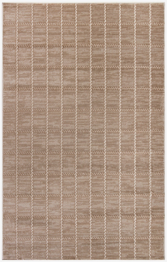 Nourison Serenity Home Srh05 Mocha Ivory Rug - Nourison - 99446918642