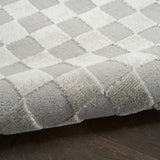 Nourison Serenity Home SRH09 Grey Contemporary Area Rugs - 841491136379