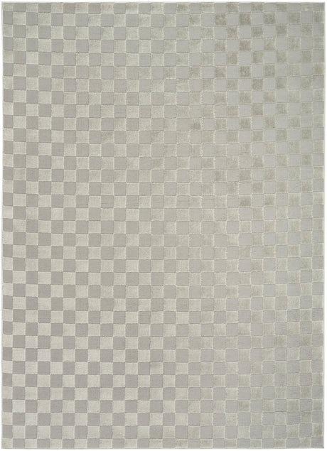 Nourison Serenity Home SRH09 Grey Contemporary Area Rugs