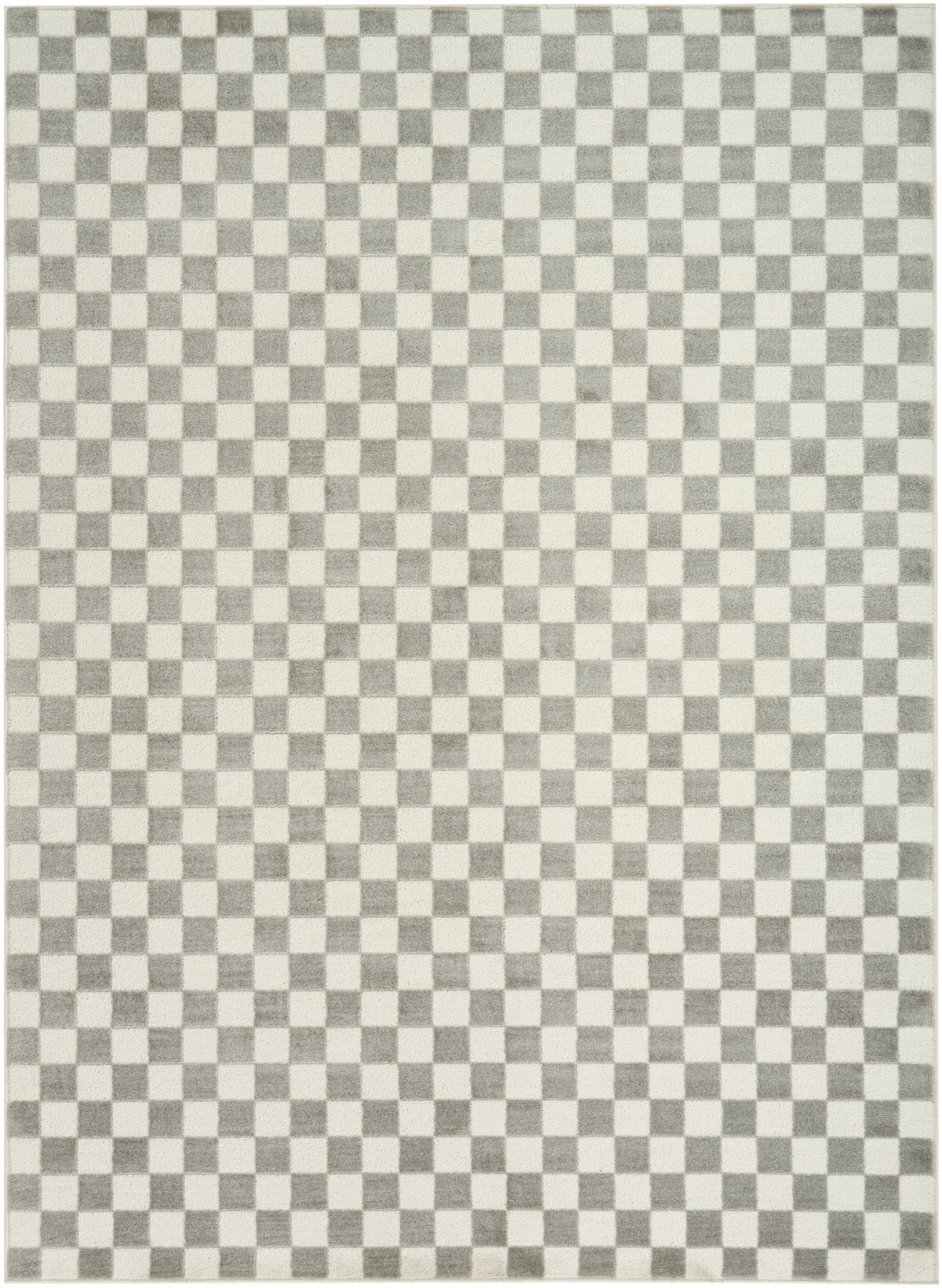 Nourison Serenity Home SRH09 Ivory Grey Contemporary Area Rugs