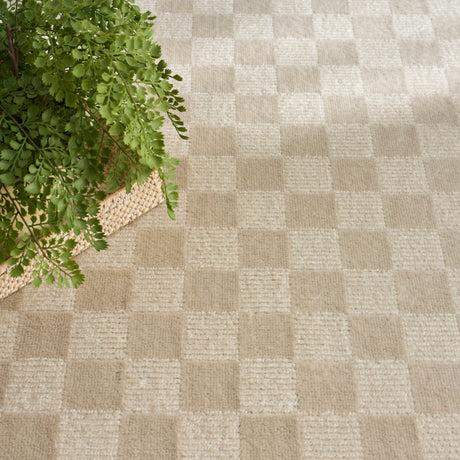 Nourison Serenity Home SRH10 Beige Contemporary Area Rugs - 841491136492