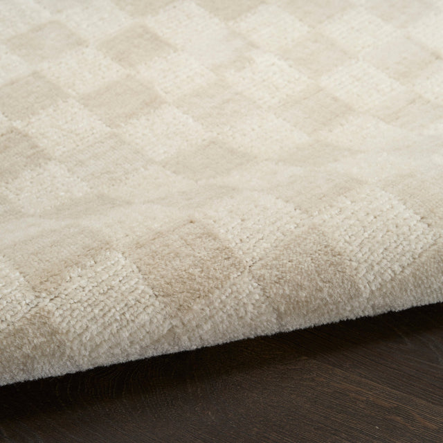 Nourison Serenity Home SRH10 Beige Contemporary Area Rugs - 841491136492