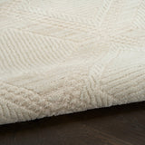 Nourison Serenity Home SRH11 Ivory Contemporary Area Rugs - 841491136676