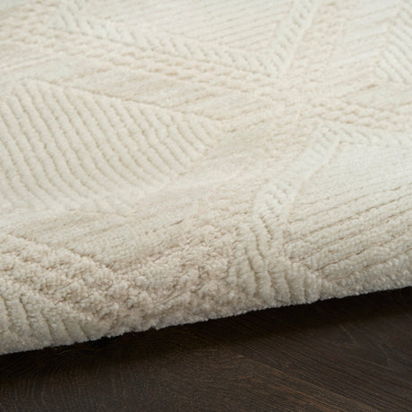 Nourison Serenity Home SRH11 Ivory Contemporary Area Rugs - 841491136676