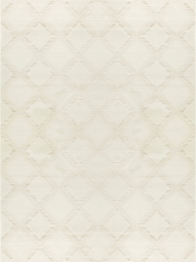 Nourison Serenity Home SRH11 Ivory Contemporary Area Rugs