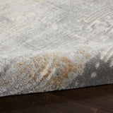Nourison Solace Sla01 Grey/Beige Rugs - Nourison - 99446756725