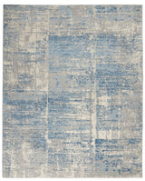 Nourison Solace Sla02 Ivory/Grey/Blue Rugs - Nourison - 99446756848