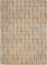 Nourison Solace Sla04 Beige/Blue Rugs - Nourison - 99446768896