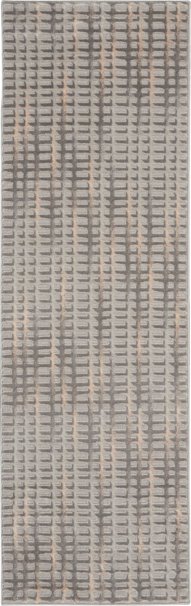Nourison Solace Sla04 Grey/Beige Rugs - Nourison - 99446768858