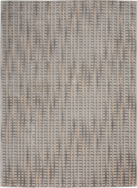 Nourison Solace Sla04 Grey/Beige Rugs - Nourison - 99446768865