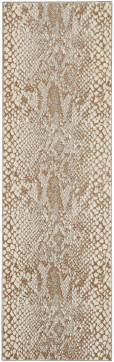 Nourison Solace Sla06 Ivory Beige Rugs - Nourison - 99446782540