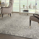 Nourison Solace Sla06 Ivory/Grey Rugs - Nourison - 99446782595