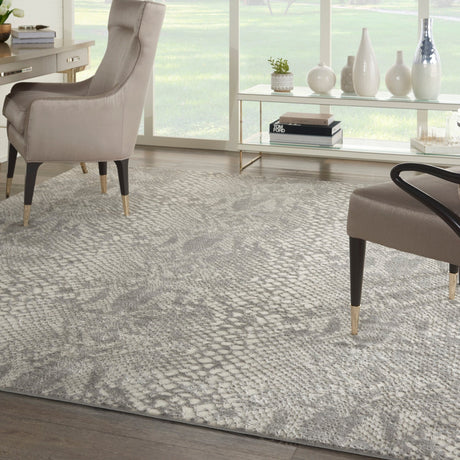 Nourison Solace Sla06 Ivory/Grey Rugs - Nourison - 99446782595