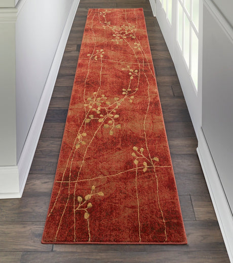 Nourison Somerset St74 Flame Rug - Nourison - 99446047953