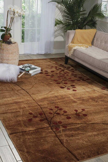 Nourison Somerset st74 Latte Rugs - Nourison - 01929