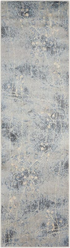 Nourison Somerset St74 Silver Blue Rugs - Nourison - 99446246585