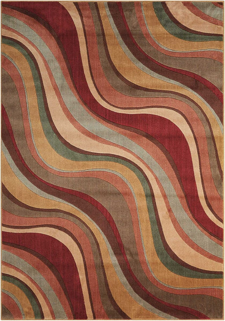 Nourison Somerset st81 Multi Color Rugs - Nourison - 00456