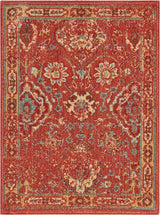 Nourison Somerset St90 Brick Rugs - Nourison - 99446098689