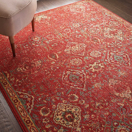 Nourison Somerset St90 Brick Rugs - Nourison - 99446098689