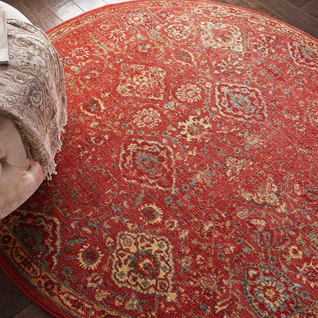 Nourison Somerset St90 Brick Rugs - Nourison - 99446469779