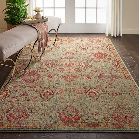 Nourison Somerset St90 Light Green Rugs - Nourison - 99446098771