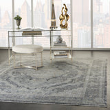 Nourison Starry Nights Stn05 Charcoal/Cream Rugs - Nourison - 99446737649