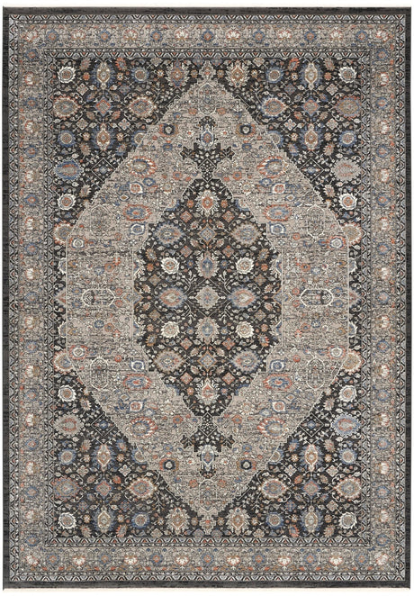 Nourison Starry Nights Stn11 Grey/Blue Rugs - Nourison - 99446797414