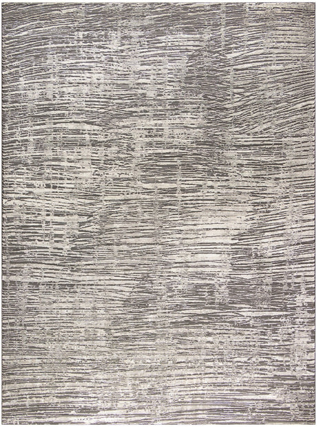 Nourison Sustainable Trends Sut01 Ivory Grey Rug - Nourison - 99446954138