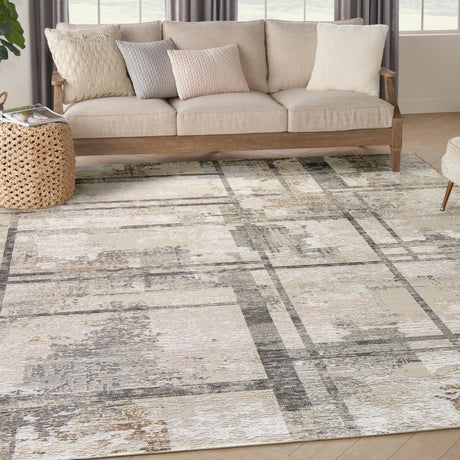 Nourison Sustainable Trends Sut02 Ivory Multicolor Rug - Nourison - 99446954176