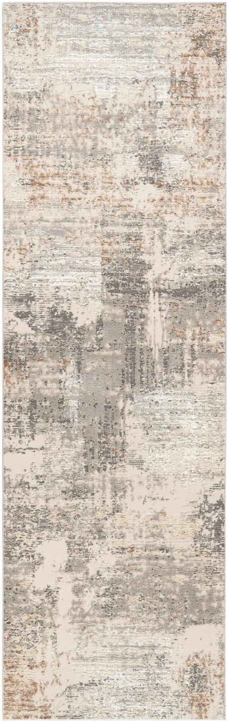 Nourison Sustainable Trends Sut04 Beige Grey Rug - Nourison - 99446954299