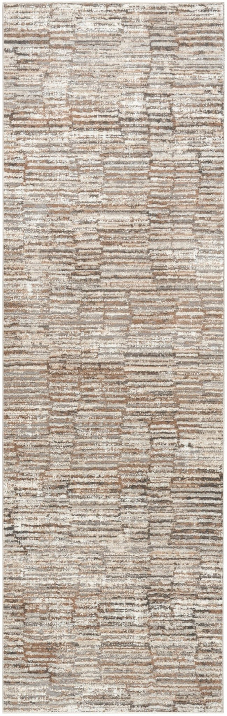 Nourison Sustainable Trends Sut06 Ivory Mocha Rug - Nourison - 99446954404