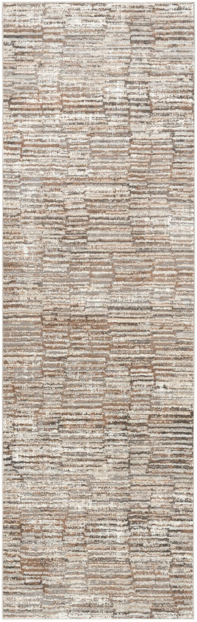 Nourison Sustainable Trends Sut06 Ivory Mocha Rug - Nourison - 99446954404