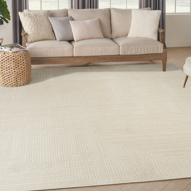 Nourison Sustainable Trends Sut07 Ivory Rug - Nourison - 99446963628