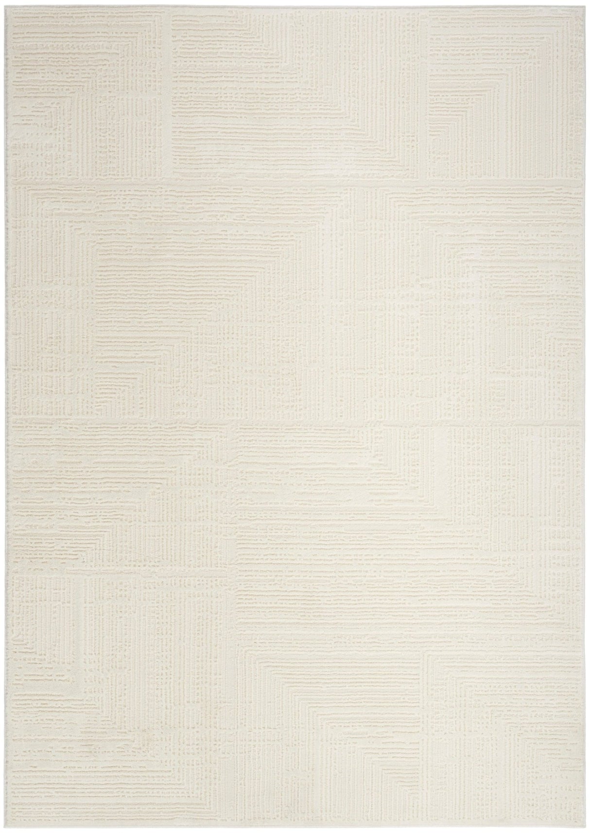 Nourison Sustainable Trends Sut07 Ivory Rug - Nourison - 99446963635
