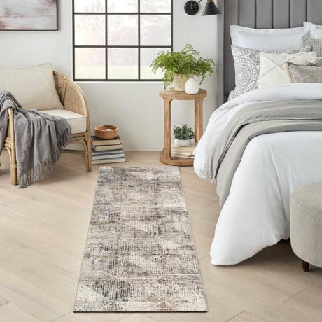 Nourison Sustainable Trends Sut08 Ivory Multicolor Rug - Nourison - 99446963673