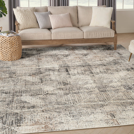 Nourison Sustainable Trends Sut08 Ivory Multicolor Rug - Nourison - 99446963673